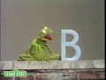 Sesame Street: Kermit Shows The Letter B to Cookie Monster