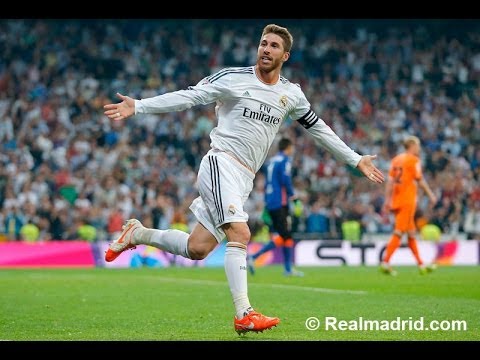 Sergio Ramos' goal against Valencia | La Liga 04/05/2014 (English Commentary)