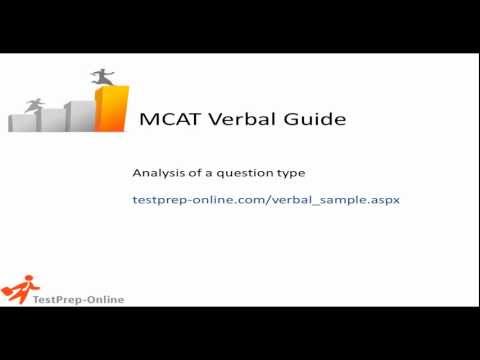how to practice mcat verbal reasoning