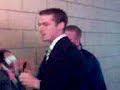 Scott Parker singing Autgraphs at St James Park Scott Parker singing Autgraphs at St James Park