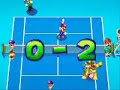 Mario Pwer Tennis: Mario y Luigi vs Waluigi y Bowser