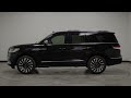 Used 2023 Infinite Black Metallic Clearcoat Lincoln Black Label video 1