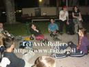 Roller blading - tal aviv with music Roller blading - tal aviv with music