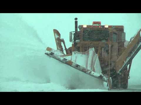 Snow Removal - Watch as the snow removal crew at Wittman Regional Airport in Oshkosh, WI battles historic Blizzard Draco. Special thanks to Wittman Regional Airport directo...