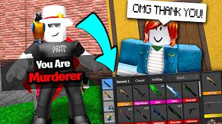 If I Do Not Get Murderer First Round I Must Give Away All My Godlys Roblox Mm2 Minecraftvideos Tv