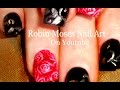 How to Paint Roses: robin moses gothic steampunk wedding nail art design tutorial 559