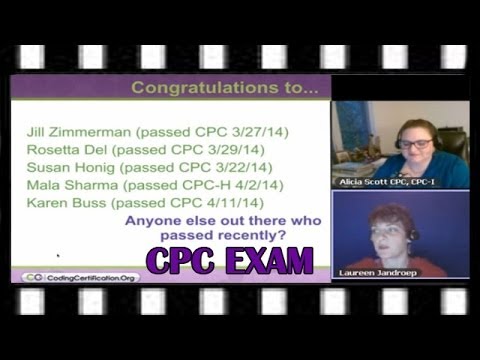how to pass the cpc h exam