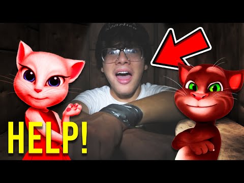 I WAS KIDNAPPED BY TALKING ANGELA AND TALKING TOM!! *HELP ME*