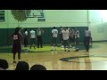 WCAC Basketball 2009-2010, Archbishop Caroll, lead by Coach Mike Adams vs Bladensburg