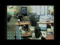 Fearless customer tackles bank robber View Video