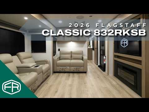 Thumbnail for 2026 Flagstaff Classic Travel Trailers 832RKSB Video
