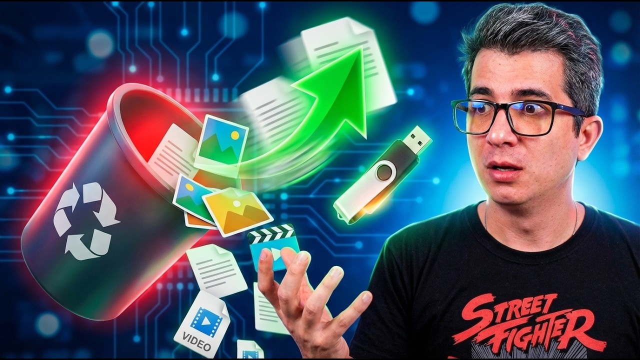 🔥Recupere TODOS os Seus Arquivos APAGADOS! Método FÁCIL e GRÁTIS