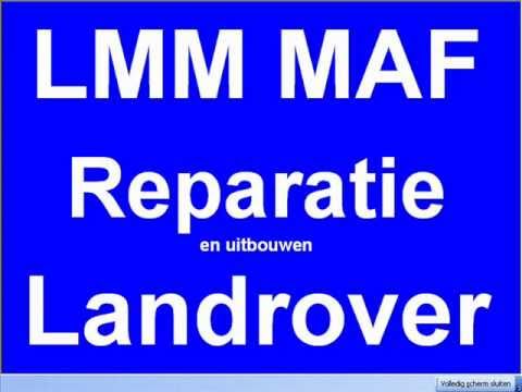 Landrover Rangerover 3AM 5AM 20AM MAF SAAB Luchtmassameter uitbouw reparatie defect LMM reparatur