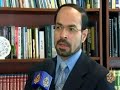 تقرير : وجد وقفيتاريخ بث التقرير : 18/9/2008 حضر دبلوماسيون مسلمون وأعضاء من الجالية المسلمة حفل إفطار دعا إليه الرئيس الأمريكي جورج بوش فيما أصبح تقليدا بدأه الرئيس الأسبق بيل كلنتون. لكن ممثلي منظمات تدافع عن حقوق المسلمين لم يتلقوا دعوة لحضور هذا الحفل.