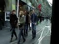スイスの首都ベルン市街を路面電車の車窓から View from Tram in Bern, Switzerland