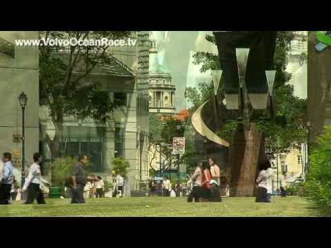 A Day in Singapore (06/01/09) - VOLVO OCEAN RACE 2008/9