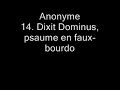 Anonyme - Dixit Dominus - Le Poeme Harmonique