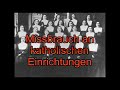 Missbrauch an katholischen Einrichtungen