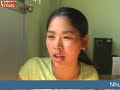 c� b� m?t tr�u- (t�n ???c ng??i d�n ? ch? th??ng ?�nh v?n g?i nguy?n th? b�nh) ch? v�o nh?ng v?t s?o tr�n ng??i ?? k? v? vi?c m�nh b? 