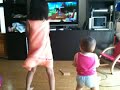 Baby KO'd by Wii