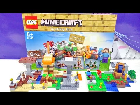 Minecraft Lego Duplo Set - Minecraft Crafting Box 21116 ❤ For Kids Worldwide ❤