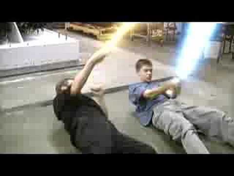 duelo sable laser