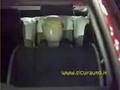 Crash Test of  2006 2007  Honda Civic Front   Side and Pole