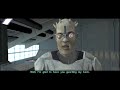 although you gave the ebon hawk back to it's original owner, surprisingly, you're able to go back and chat with some of your crew (must be another bug in the game).

after much thought, you come to decide which path to take in your journey to learn more about the force.

once done, you leave again and head out towards the refugee sector, where you hope to do more to 'get noticed' by the exchange.

while i've taken the path of light, it doesn't hurt to take a little detour into the shadow. ;-)