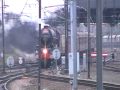 LMS 6201 'Princess Elizabeth' arrives at York (13.12.09)