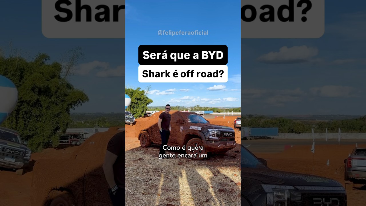 Será que a BYD Shark é off road?