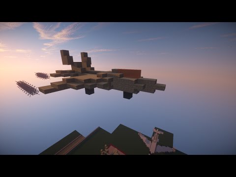 how to build an f 22 in minecraft