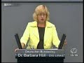 Rede von Barbara H�ll zum Wohn-Riester