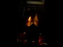 Burning Gingerbread House