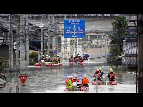 50.000 Helfer im Einsatz: ber 110 Tote nach Unwettern in Japan