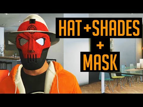 GTA 5 Wear Mask + Hat + Shades All at Once (EC)