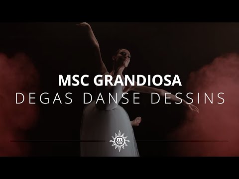 MSC Grandiosa: Degas Danse Dessin Fine Art Experience