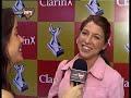 Florencia Bertotti  en la entrega de los premios Clar�n