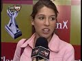 Florencia Bertotti  en la entrega de los premios Clarín