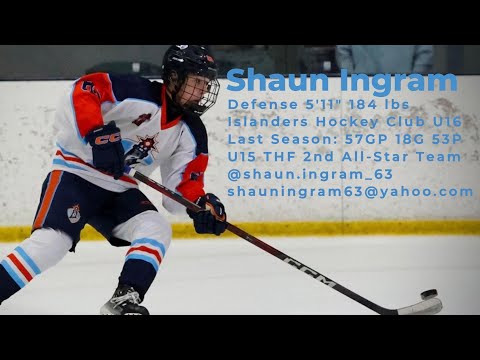 Shaun Ingram  24/25 U15 Season