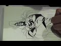 humberto ramos sketching at comic con 2008   day 1  2/3 