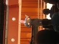 Guy singing contra tenor at UGA Choral Day