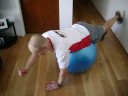 Unilateral Hip Dominant Exercises: Single Leg Swiss Ball Back Extensions