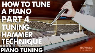 Piano Tuning - How to Tune A Piano Part 4 - Tuning Hammer Technique I HOWA ..