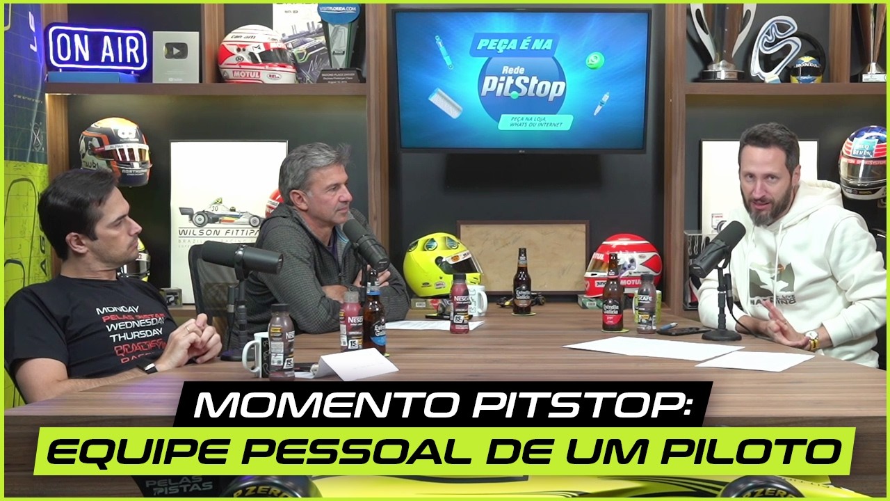 Momento Pitstop: Como funciona a equipe pessoal de um piloto? #F1 #Cortes #PelasPistasPodcast