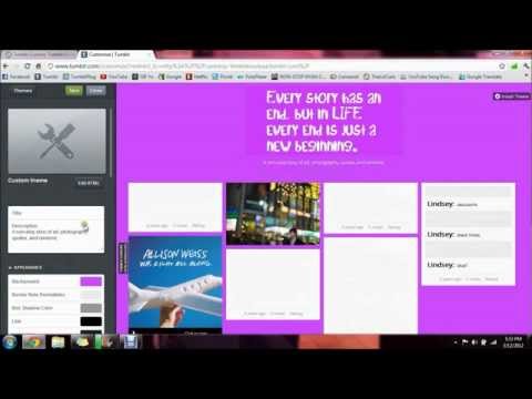 how to change tumblr url