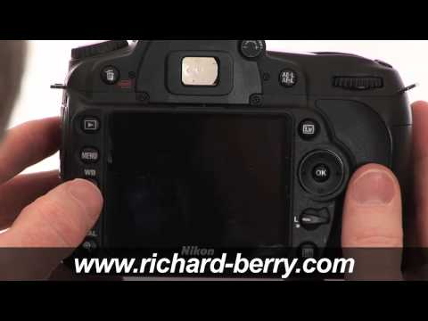 how to set the f stop on nikon d90