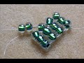 Flat Herringbone Stitch - Bead Weaving Flat Herringbone Stitch - Bead Weaving
