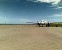 San Ignacio, Mexico - Capt. Cervantes' 1955 Convair C-341B lands on desert strip