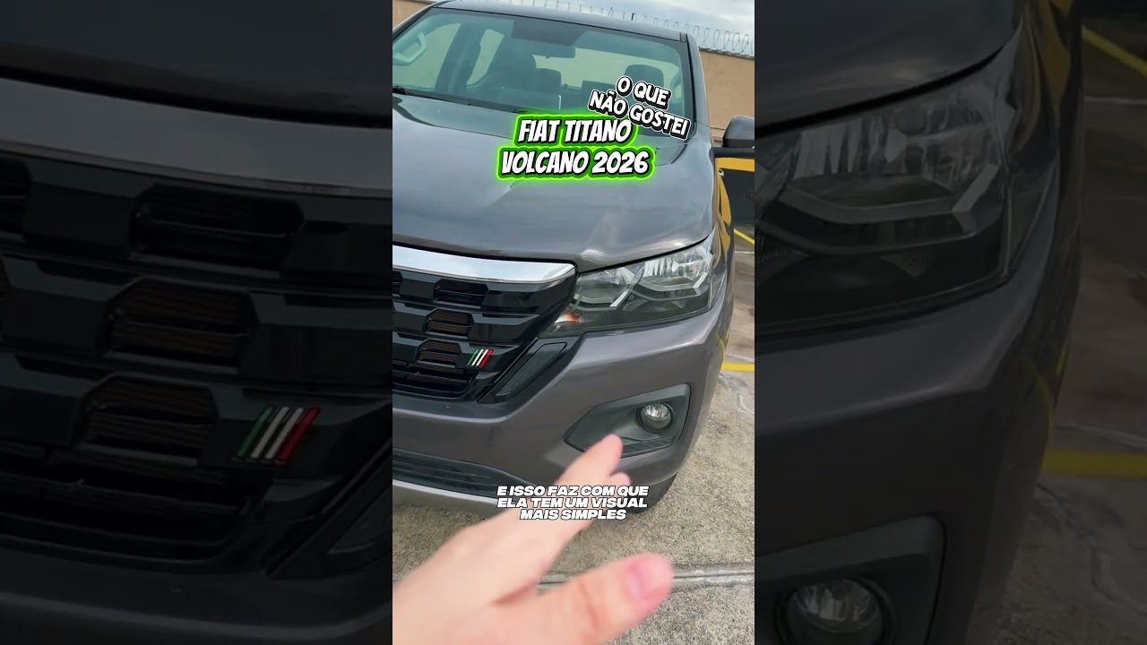 Fiat Titano Volcano 2026: Cadê o resto dos equipamentos? 🤔💸
