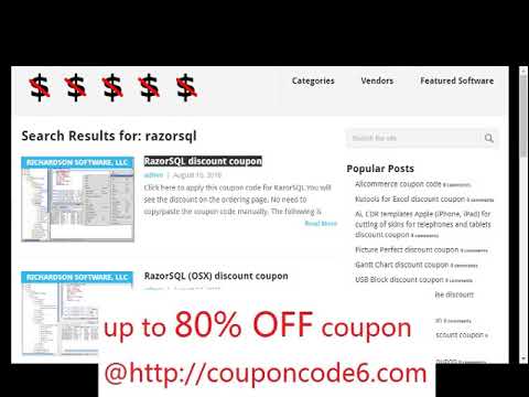 razorsql coupon